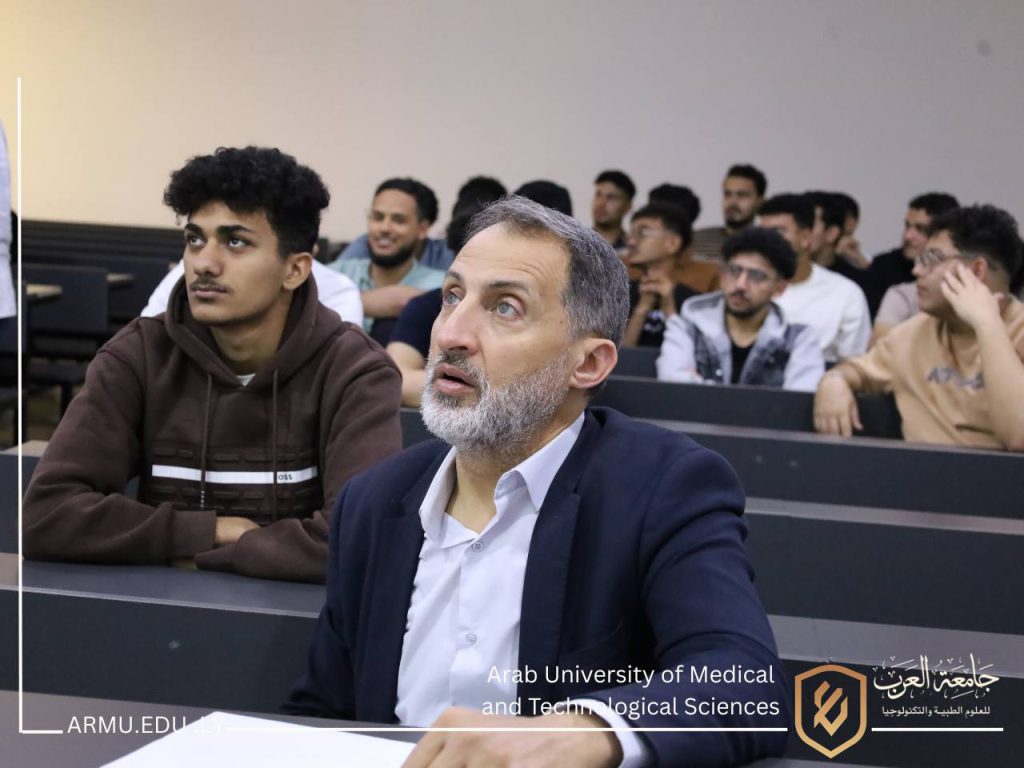 برنامج الطب البشري بجامعة العرب يواصل تنفيذ استراتيجيات التعليم الطبي الحديث للفصل الدراسي الرابع