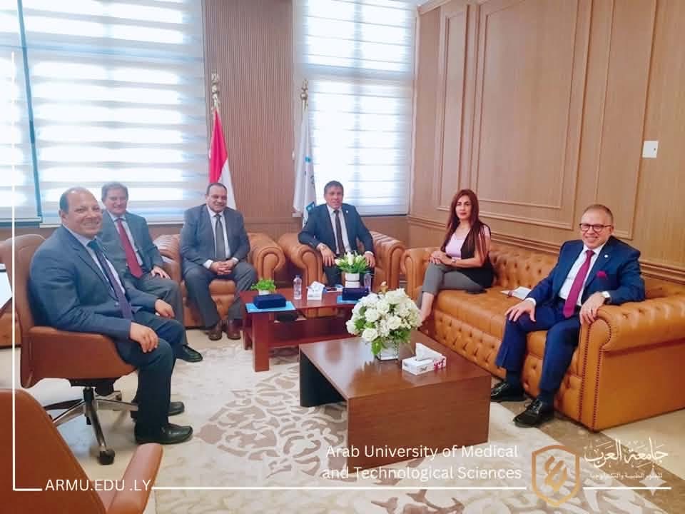 جامعة العرب للعلوم الطبية والتكنولوجيا تعزز آفاق التعاون الأكاديمي الخارجي مع المؤسسات الجامعية والخبراء الدوليين
