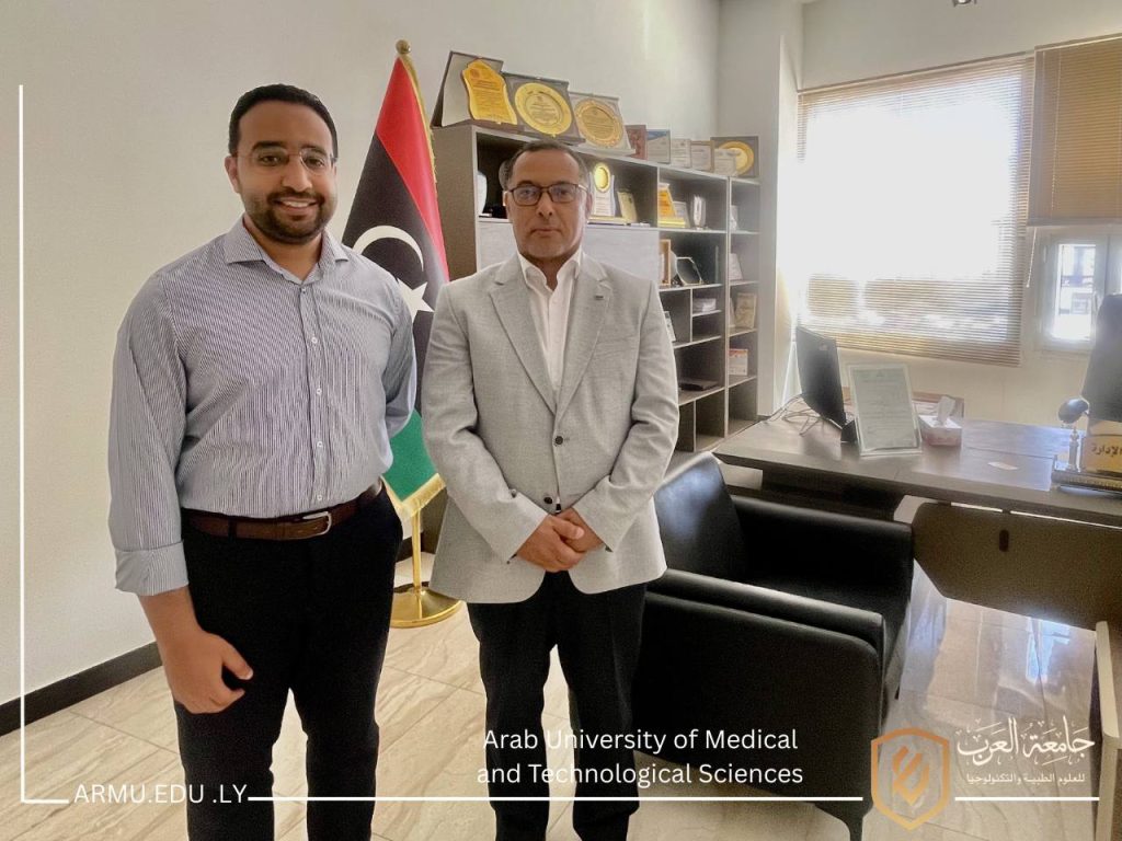 جامعة العرب للعلوم والتكنولوجيا تستقبل الخبير الدولي أ.د. هشام قدري لبحث آفاق التعاون العلمي المشترك